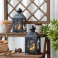 black outdoor lanterns