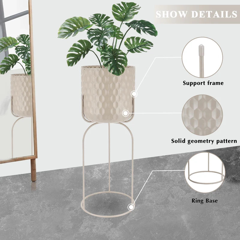 plant stand with pot-8