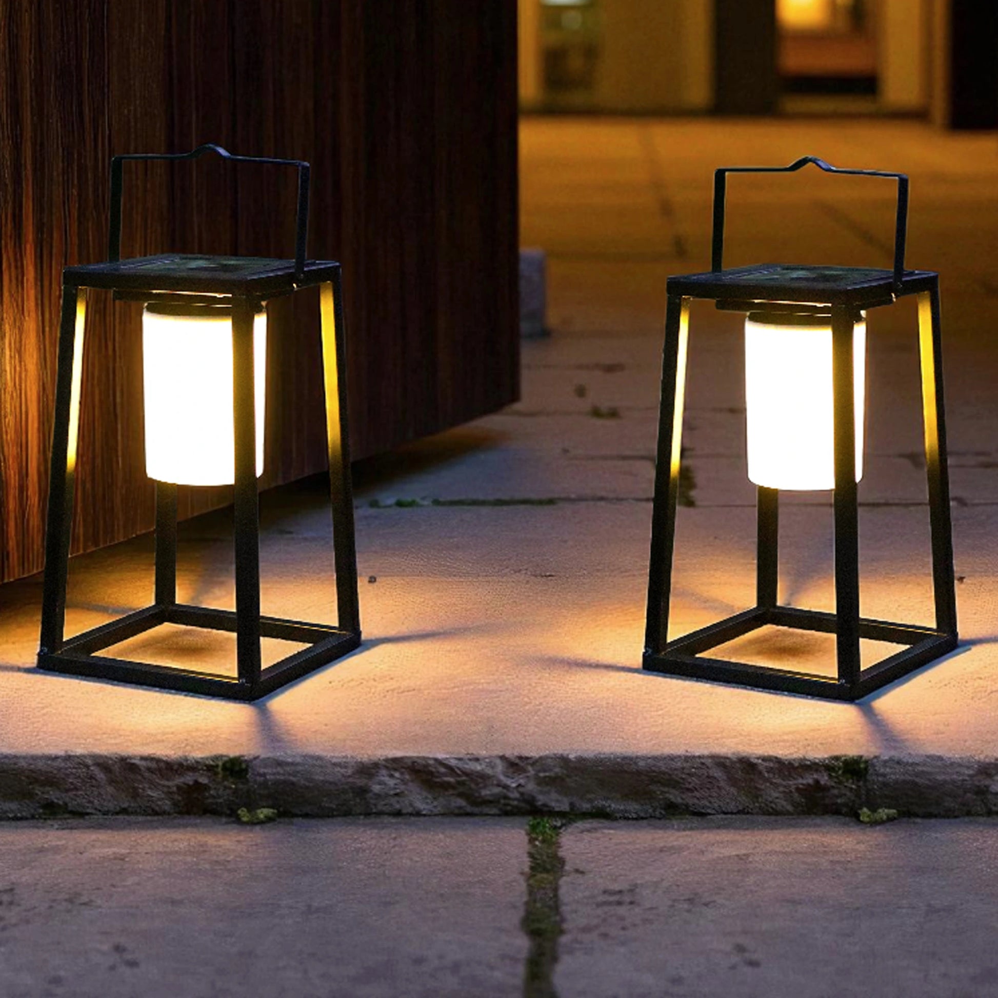 solar lanterns outdoor hanging