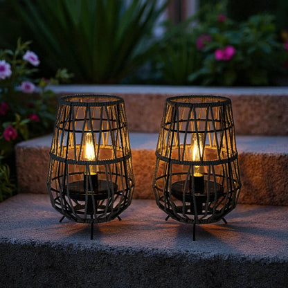 solar outdoor table lamp