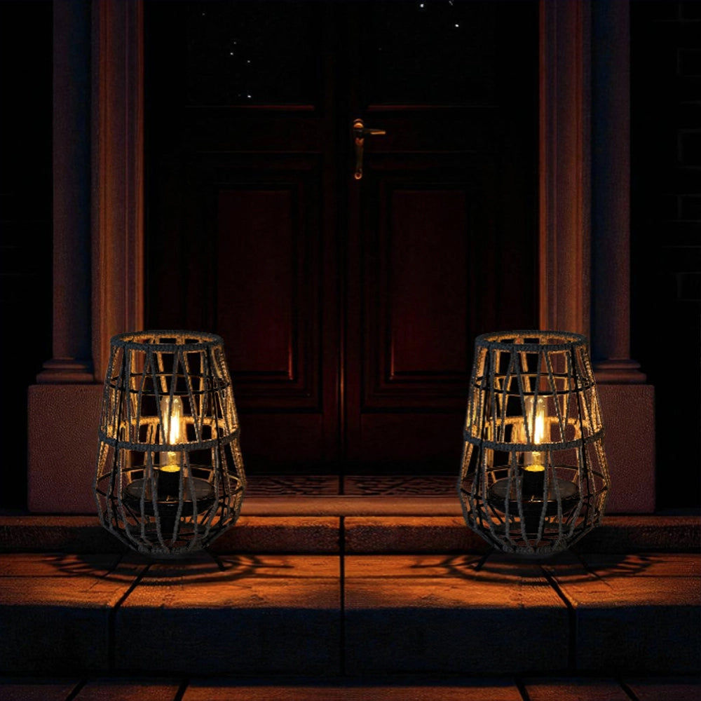 solar outdoor table lamp