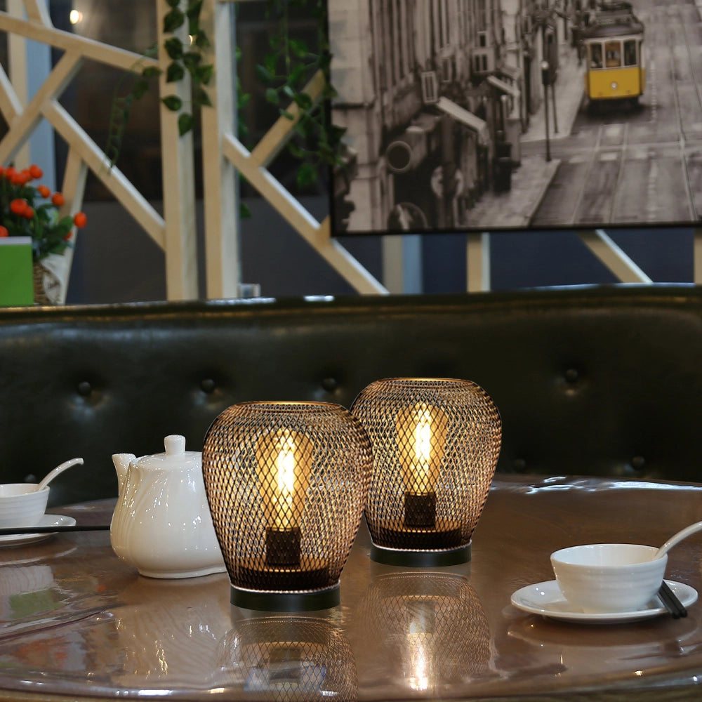 lamp with battery powered