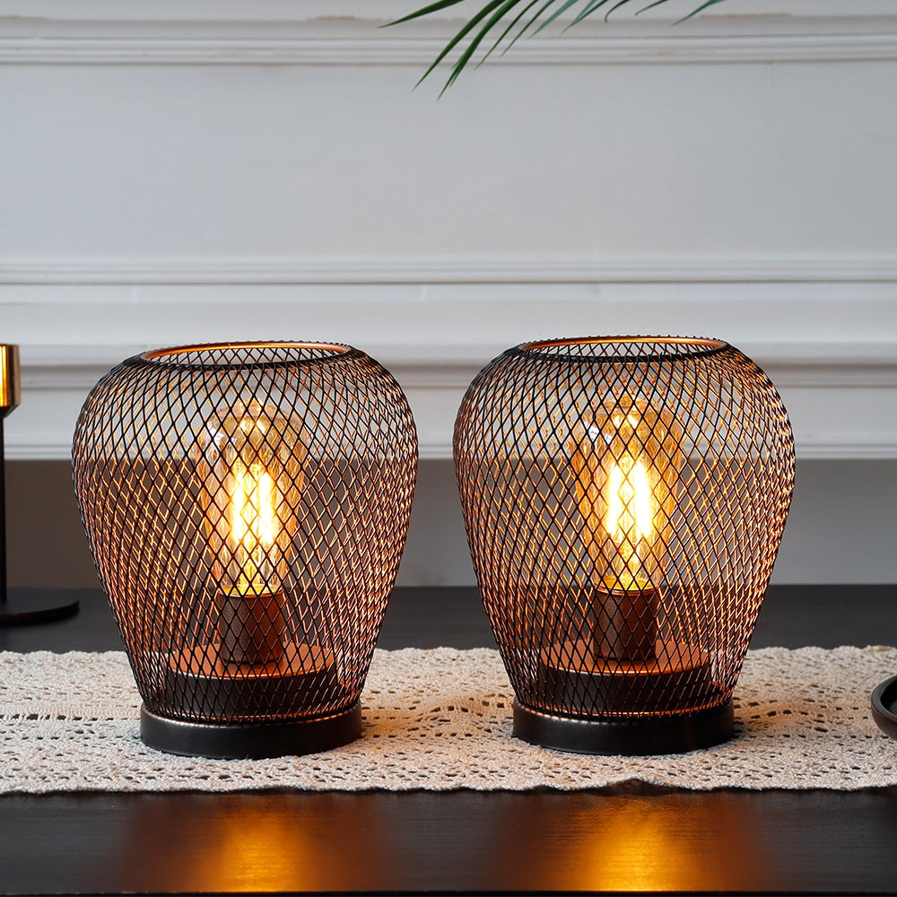 lamp with battery powered