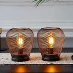 lamp with battery powered