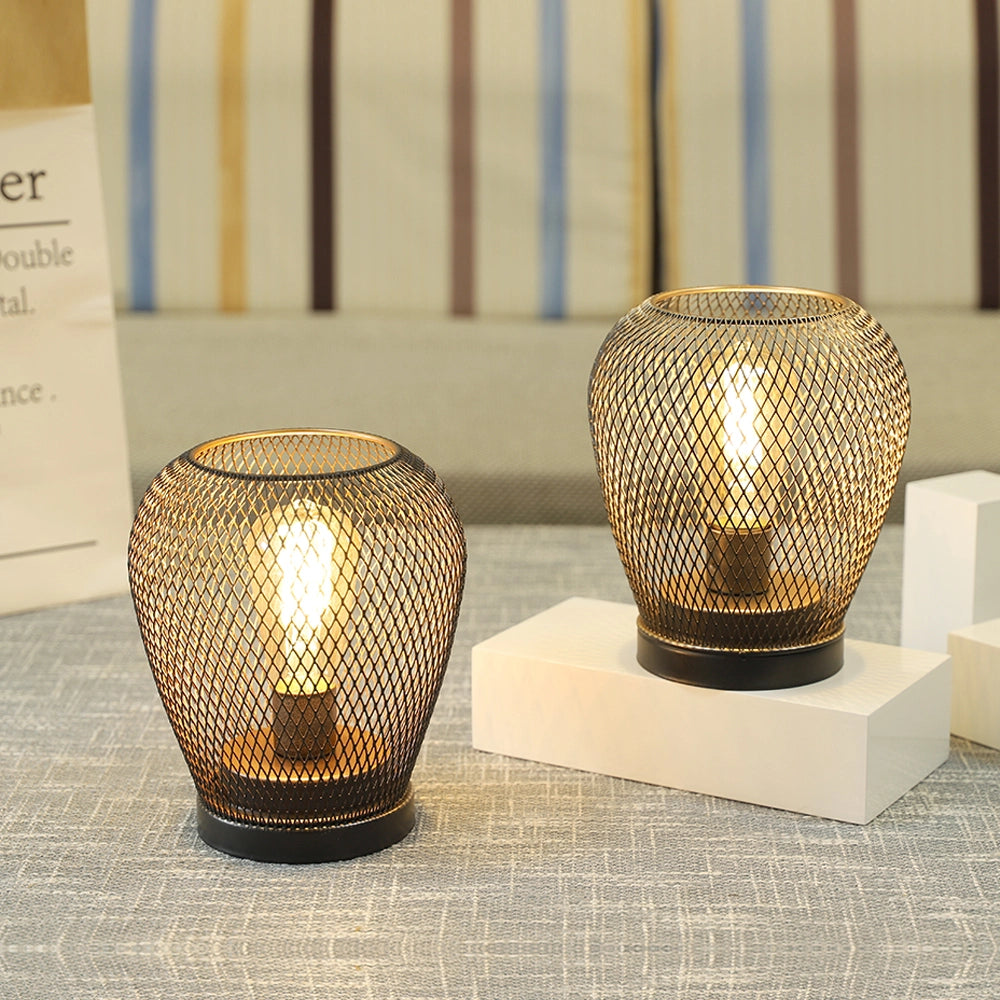 lamp with battery powered