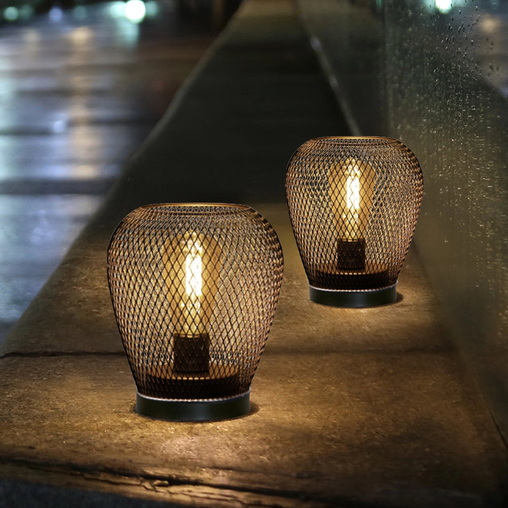 lamp with battery powered