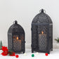 12''&16.5'' High Vintage Hanging Decorative Candle Lantern(Set of 2)