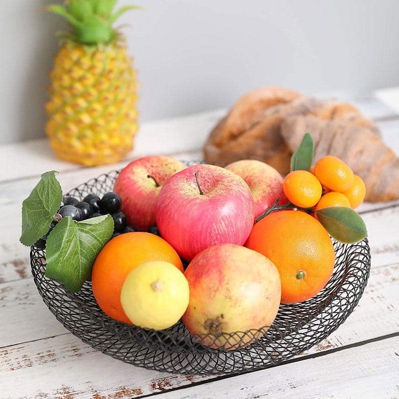 11.5'' Metal Mesh Fruit Basket 