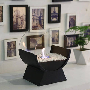 13.5" Tall Portable Tabletop Fireplace 