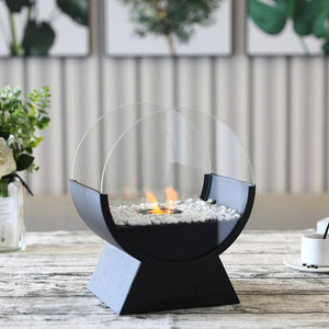13.5" Tall Portable Tabletop Fireplace 