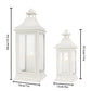 19.5''&13''Tall Set of 2 Outdoor Candle Lanterns