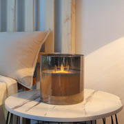6''High Large 3-Wick Glass Flameless Candles（Only for US)