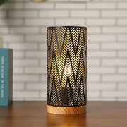 Lampe en métal alimentée par batterie de 11 pouces