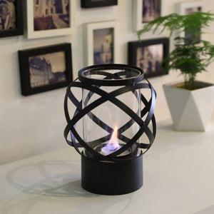 9.4" Tall Round Hot Bowl Pot Portable Table Fireplace