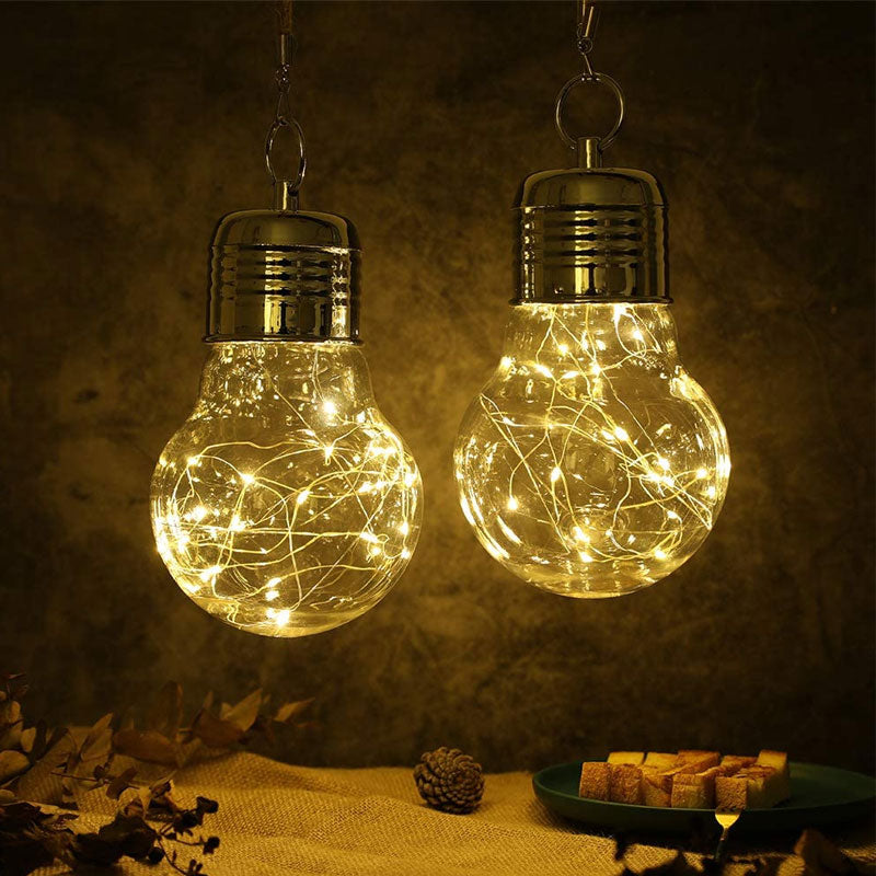 Battery Powered Hanging Lamp（Set of 2）