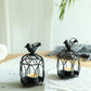 Paquet de 2 lanternes chauffe-plat suspendues pour cage à oiseaux