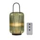 11.5''H Battery Powered Table Lamp (Amber-Green)