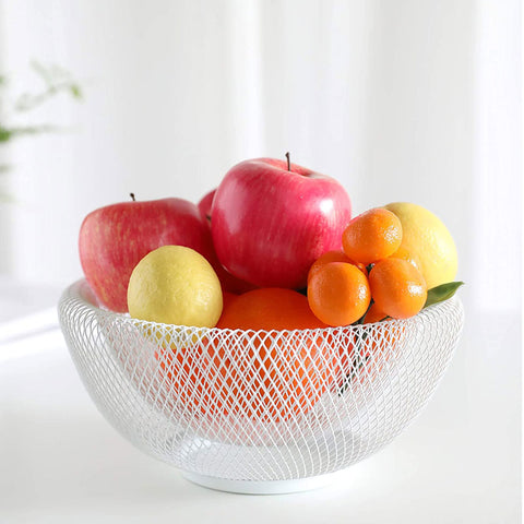 9,5'' Obstkorb aus Metallgeflecht 