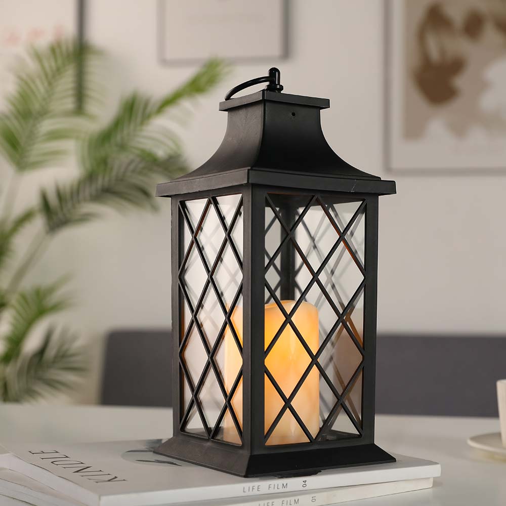 12''High Vintage Candle Lantern