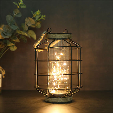 9.4" Tall Battery powered table lamp