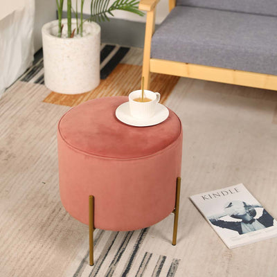 15.5" Tall Ottoman Velvet Seat (Only for US)