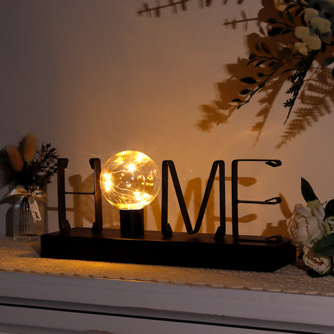 Lampe de table décorative à piles, lumières de décoration pour la maison