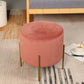 15.5" Tall Ottoman Velvet Seat