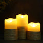 Real Wax Flameless Candles（Set of 3）