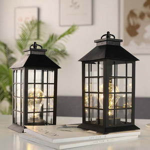 12''High Decorative Hanging Lantern (Set of 2)