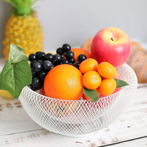 9,5'' Obstkorb aus Metallgeflecht 