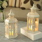 10 inch High Vintage Style Hanging Lantern（Set of 2 ）