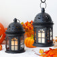 8.5'' H Metal Vintage Hanging Candle Holder Decorative Lanterns (Set of 2)