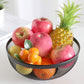 10.5'' Metal Mesh Fruit Basket Black