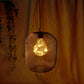 Lanternes en maille à lampe suspendue à piles de 8,5 pouces de hauteur avec ampoule 