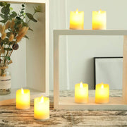 2"x2,8" große Batteriekerze (6er-Set)