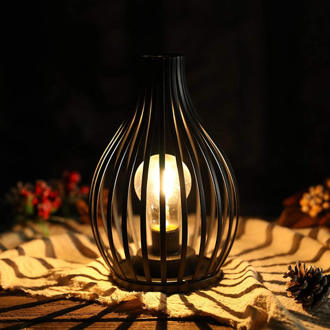Lampe de table alimentée par batterie de 9,5 pouces