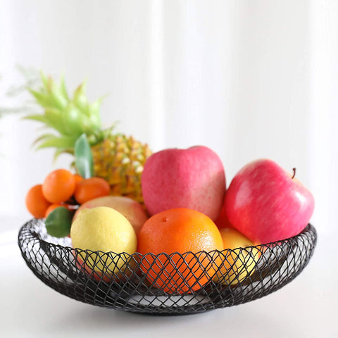 11,5'' Obstkorb aus Metallgeflecht 