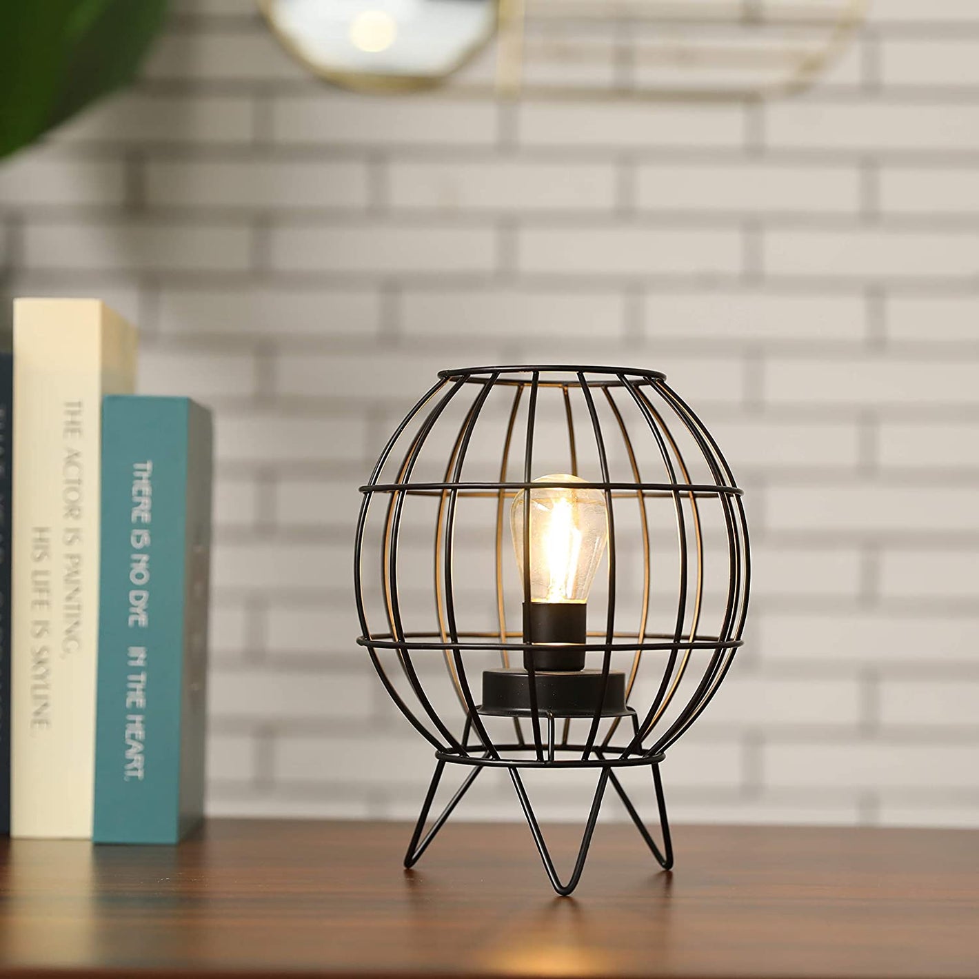 Tischlampe, Nachttisch-LED-Batterielampe