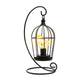 12" Tall Battery Operated Birdcage Lamp