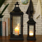 13''&19.5''Tall Outdoor Candle Lanterns（Set of 2）