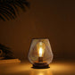6.7" Tall Battery Powered Outdoor Table Lamp
