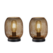 6.7" Tall Battery Powered Outdoor Table Lamp (Set of 2)