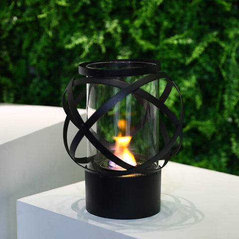 9.4" Tall Round Hot Bowl Pot Portable Table Fireplace