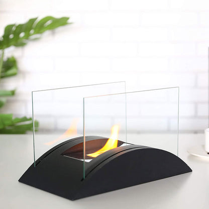 13.5"L Rectangular Tabletop Fireplace