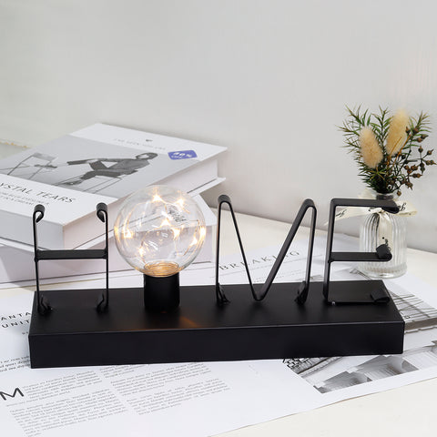 Lampe de table décorative à piles, lumières de décoration pour la maison