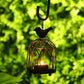 2 Pack Bird Hanging Birdcage Tealight Lantern
