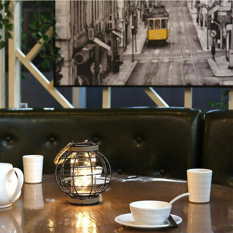 7.3" Tall Battery Powered Table Lamp 