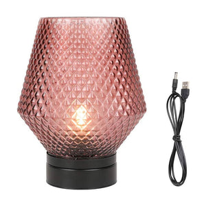8.5"H Battery Operated Table Lamp
