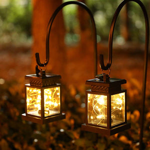 Set of 2 Solar Lantern Lights