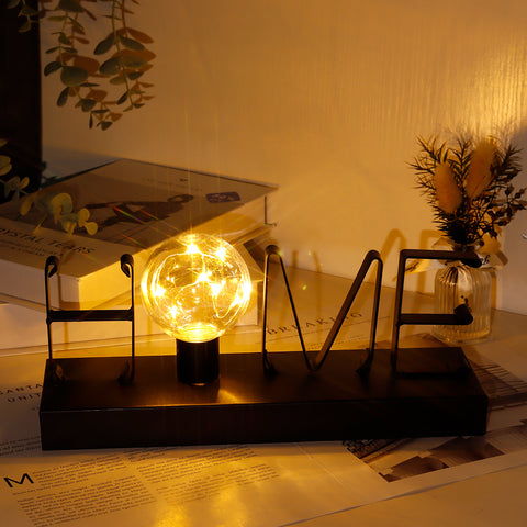Lampe de table décorative à piles, lumières de décoration pour la maison